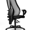 Topstar Bureaustoelen Open Point P Zwart + Armsteunen