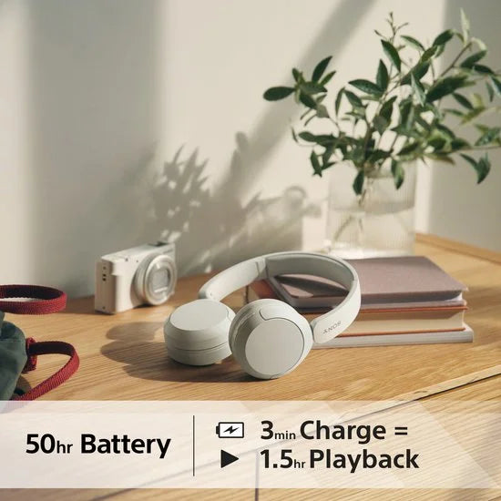 Sony WH-CH520 - Draadloze on-ear koptelefoon - Wit