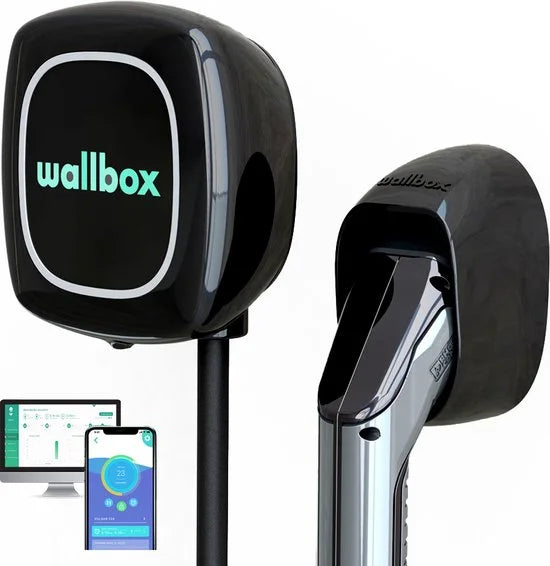 Wallbox Pulsar Plus 22 kW - laadstation 3-fase met 5 meter kabel