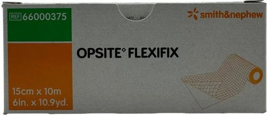 Opsite Flexifix 15 cm × 10 m – transparante fixatiefilm – waterdicht en ademend