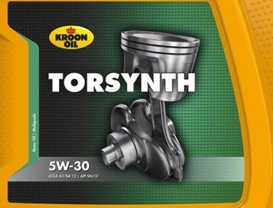 Kroon-Oil Torsynth - 5W-30 Motorolie - Brandstofbesparend - 5 Liter - Universeel