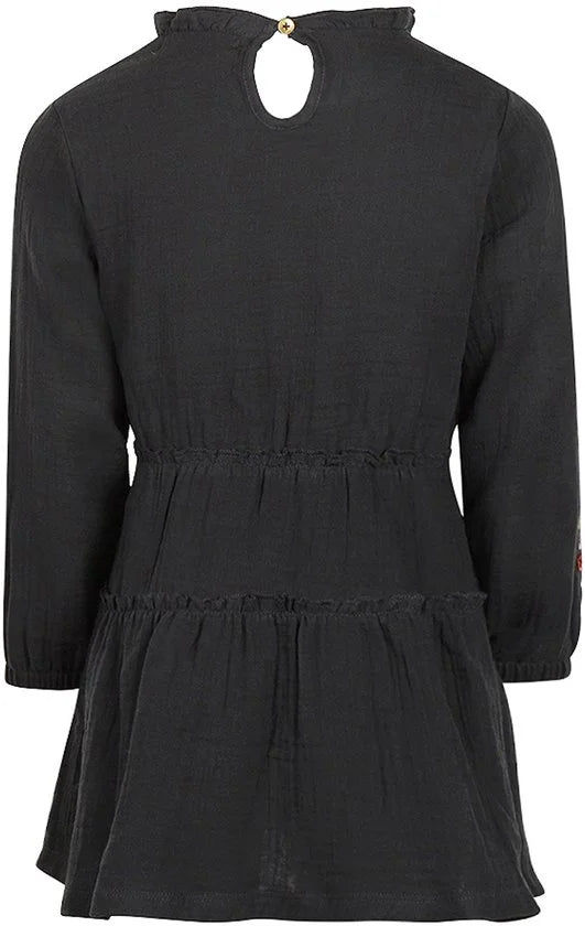 Koko Noko Meisjes Jurk - Faded black