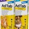 Elanco AdTab Anti Vlooien en Teek - Kauwtabletten - Kat - >2-8 kg - 3st