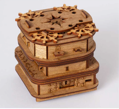 Cluebox Megabox – Escape Room in een Box: Davy Jones' Locker