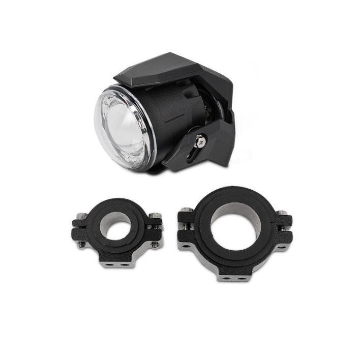 Motorfiets extra koplamp LED S3 Lumitecs single met E-goedkeuring