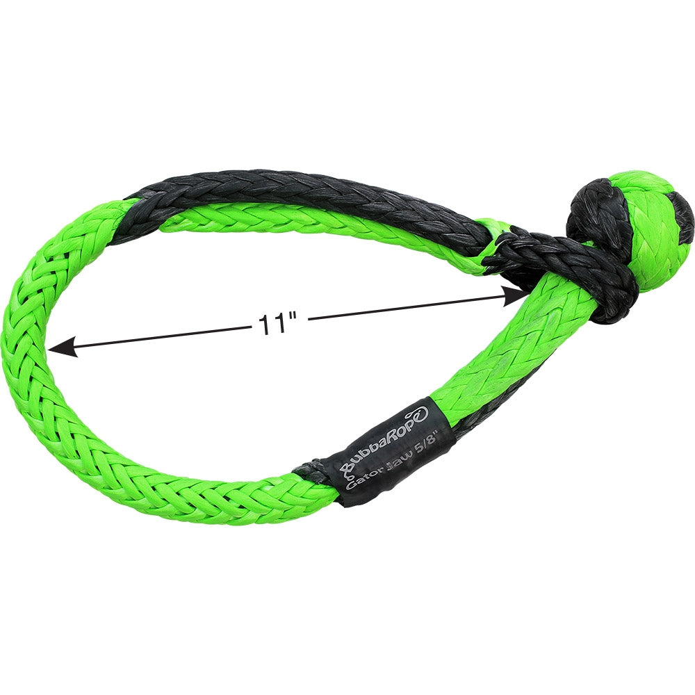 Manille souple Mega Gator-Jaw® 5/8″ – Robuste, légère et sûre